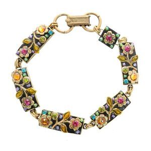 Michal Golan - Midnight Garden Statement Bracelet - O/S - New